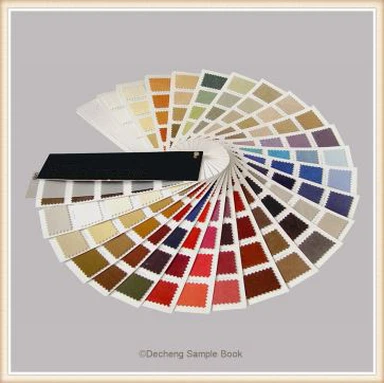 スクリューバインディングカラーブロックスワッチカード